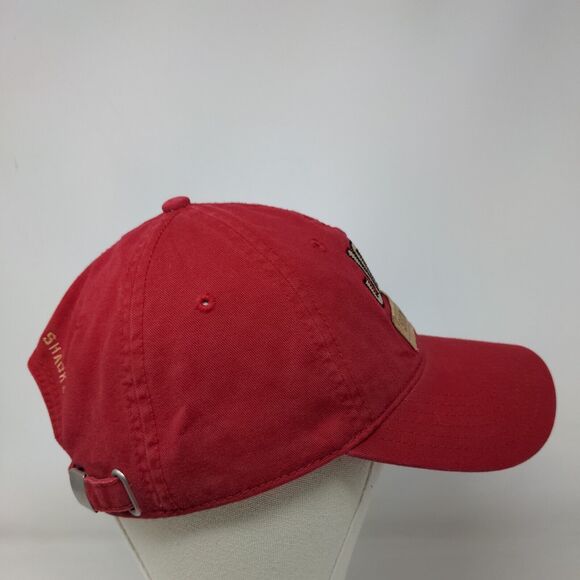 Joe's Since '91 Slideback Hat Red OSFA Adjustable Embroidered Patch 6 Panel - Picture 4 of 9